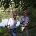 Barbara und ich bei einem Seminar der Stmk. Berg- und Naturwacht