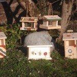 Halbhöhlenbrüter
Vogelfutterhäuschen
Hummelhäuschen